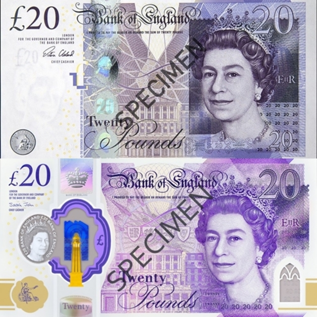 Currency of other countries (Plastic paper)